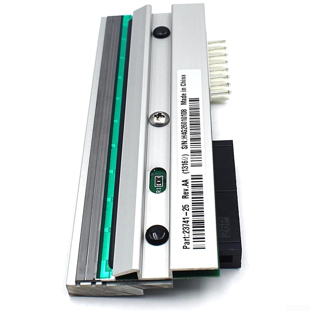 Thermodruckkopf für Zebra 110Xi4 110XiIV Etikettendrucker, 203dpi Ersatzteil P1004230, Hochauflösender Metalldruckkopf für industrielle Bürogeräte