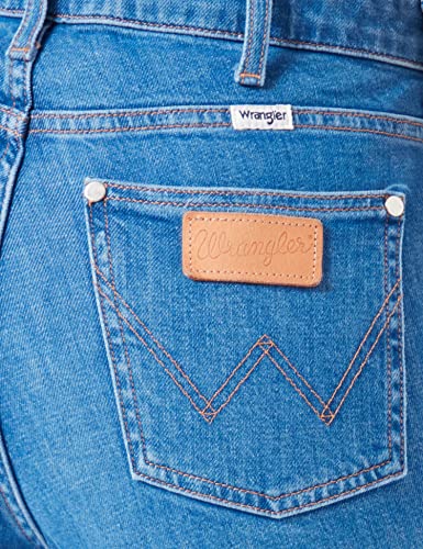Wrangler Retro Jeans Skinny, Blu (Montego bay)