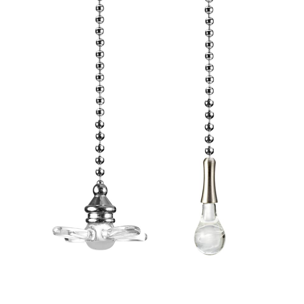 Ceiling Fan Pull Decorative Ornaments, Set of 2, 6 Inch