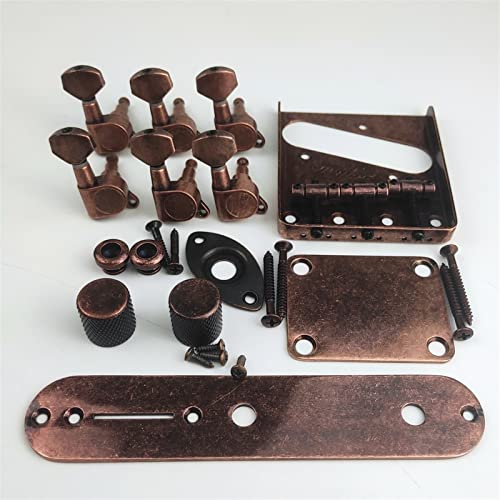 WNWN 1 Jeu De Chevilles De Réglage De Guitare Électrique en Cuivre, Plaque De Cou, 1 Plaque 2 Capuchons, Sangle De… - Les Beatles, Paul McCartney, John Lennon, RIngo Starr, George Harrison WNWN 1 Jeu De Chevilles De Réglage De Guitare Électrique en Cuivre, Plaque De Cou, 1 Plaque 2 Capuchons, Sangle De…