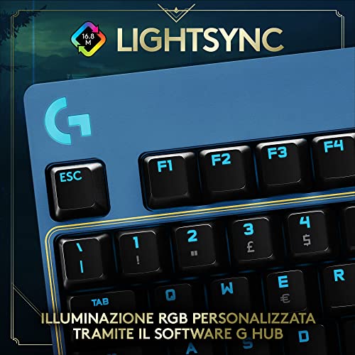 Pro Tastiera Meccanica Gaming Edizione League of Legends Distribuzione tasti Paesi nordici - Tastiera gaming - Immagine 5