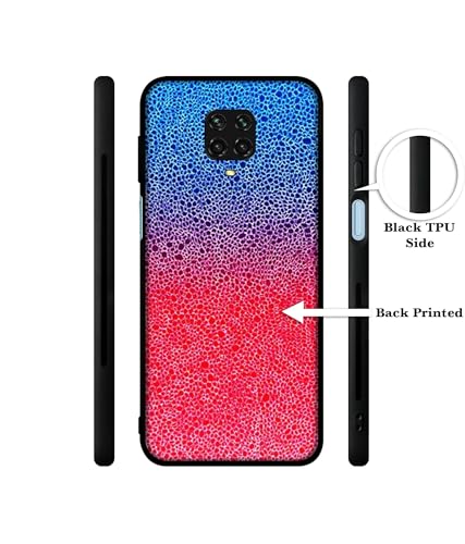 Image of Bubbles Design Premium 2D Printed Metal Back Case Cover for Mi Redmi Note 9 Pro /Note 9 Pro Max /Poco M2 Pro