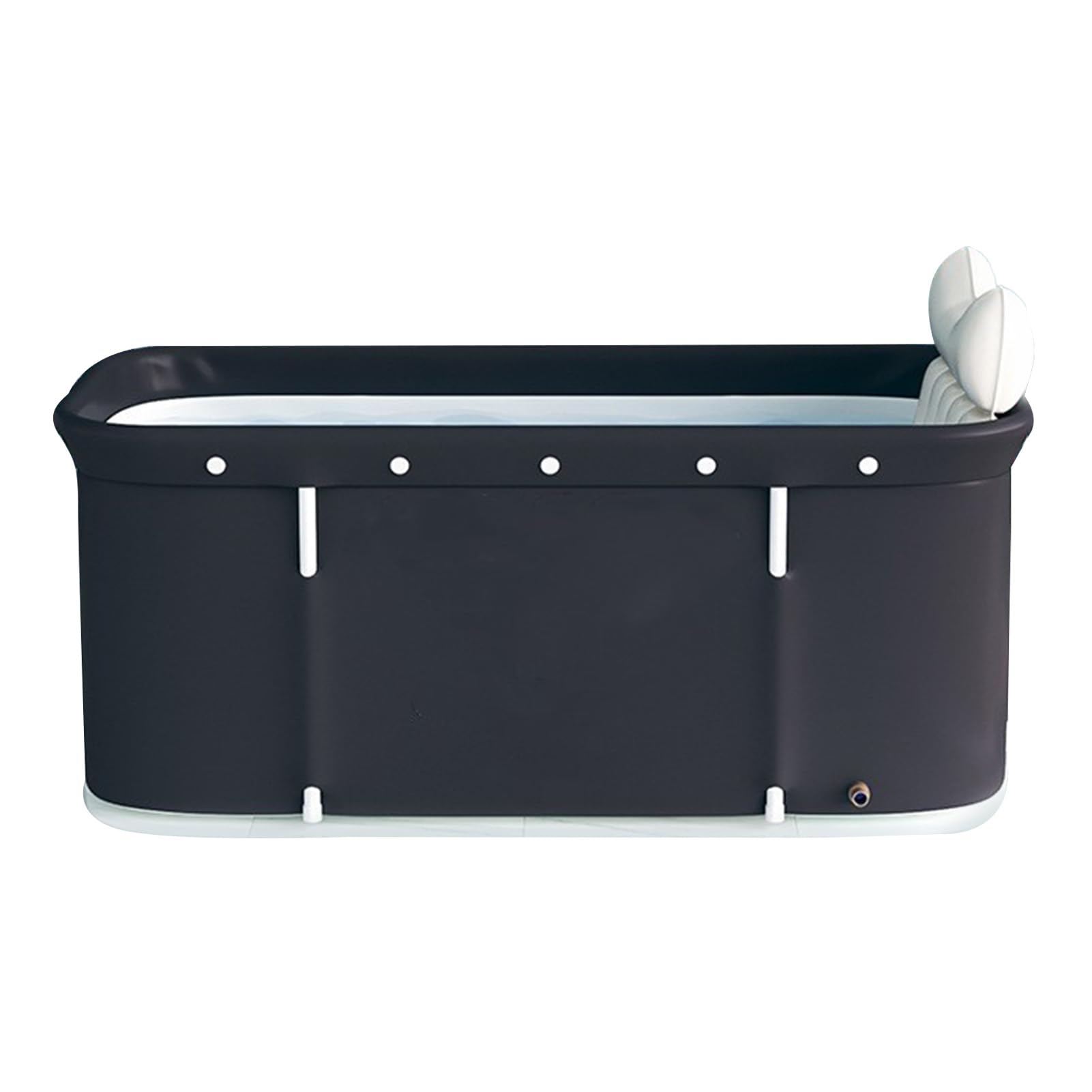 Bañera Plegable Portátil para Adultos Relajación SPA Interior