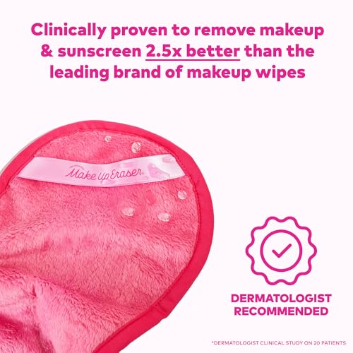 the original makeup eraser pro effortlessly remove all makeup using only water including waterproof mascara eyeliner foundation lipstick sunscreen