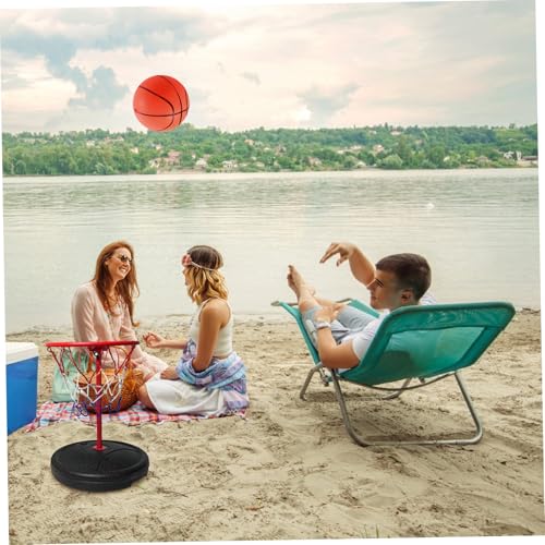 Aro de baloncesto para piscina con base estable y red de alta densidad 4