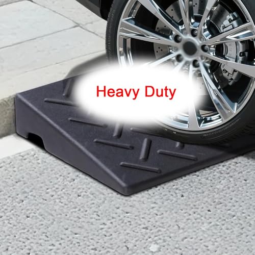 Rampa portátil de goma para silla de ruedas 5 cm de altura miniatura 2