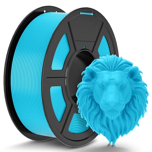 TECBEARS Filament PLA 1.75mm Bleu Ciel 1KG, PLA Filament pour Imprimante 3D, Précision Dimensionnelle +/- 0.02mm, Bobine pour Imprimantes 3D FDM TECBEARS Filament PLA 1.75mm Bleu Ciel 1KG, PLA Filament pour Imprimante 3D, Précision Dimensionnelle +/- 0.02mm, Bobine pour Imprimantes 3D FDM