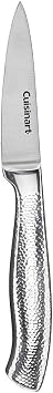 Cuisinart Classic High-Carbon Hammered Stainless Steel Forged Knife Set With Sheath Blade Gaurds (17-Piece Set)