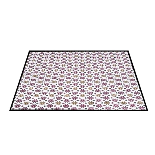 Image of Star Weaves Waterproof Bed Server /Food Mat /Bedsheet Protector /Reversible in 3 Layered Heavy Material(Colour and Print Might Vary According to Availability) / bed server mat Reversible / Place Mat