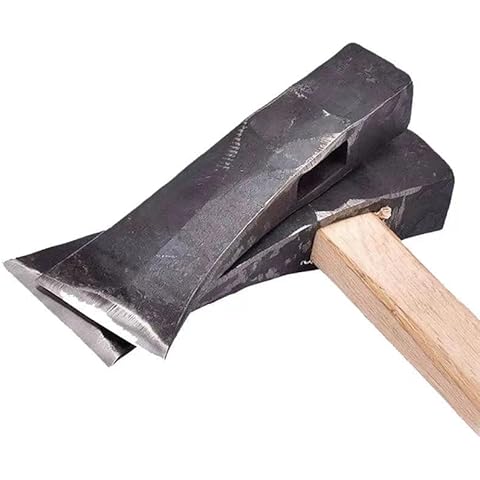 Foedo Wood Splitting Maul,an Axe for Chopping Wood, a Small 20-inch Garden Axe with a Wooden Handle, for Fires, Camping, for Fathers,Lover, and Friends. Cover