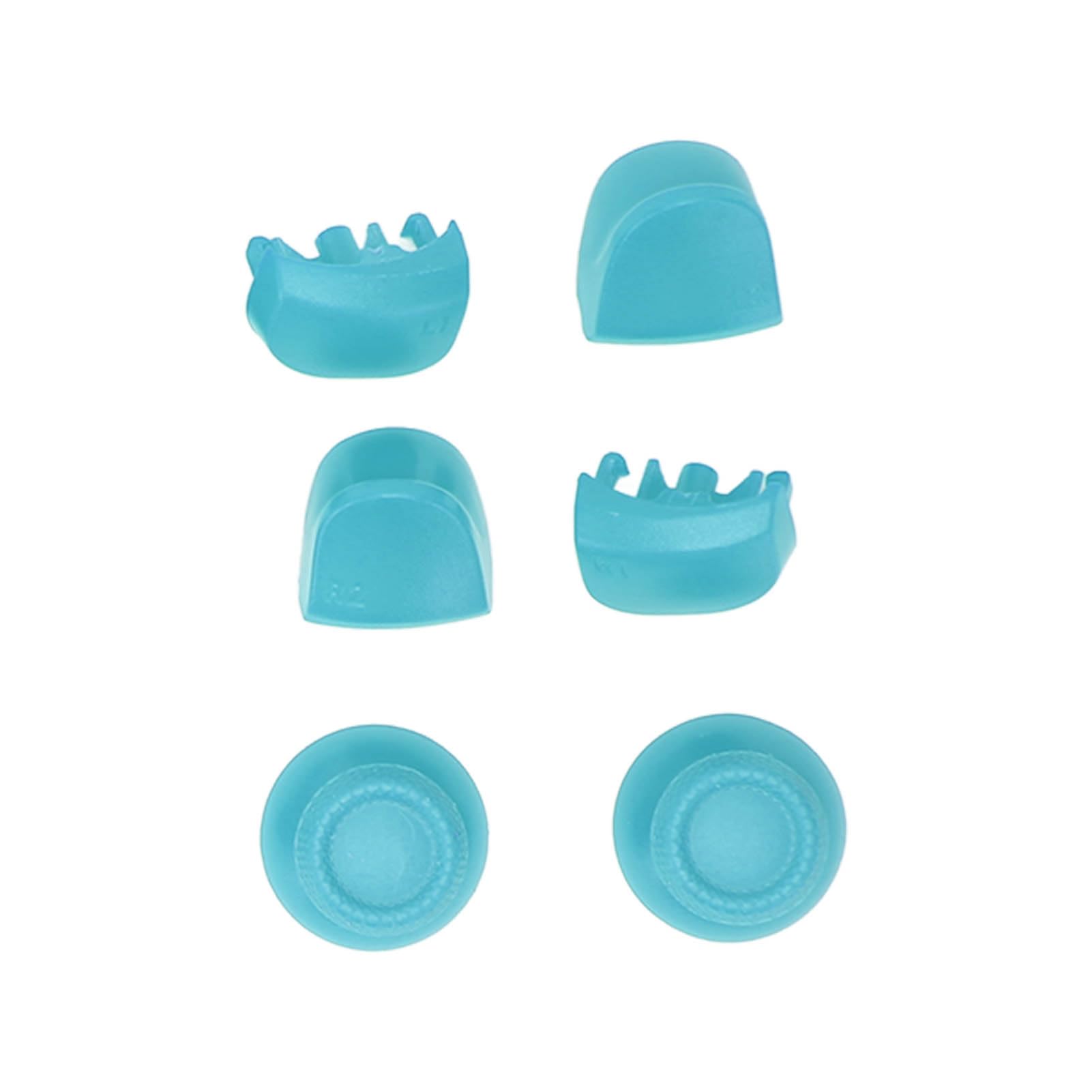 16 Botones de Repuesto para Mando, Palanca de Pulgar, Botones de Gatillo, Joysticks para un Funcionamiento Preciso, Instalación Rápida, Apariencia Personalizada y Agarre
