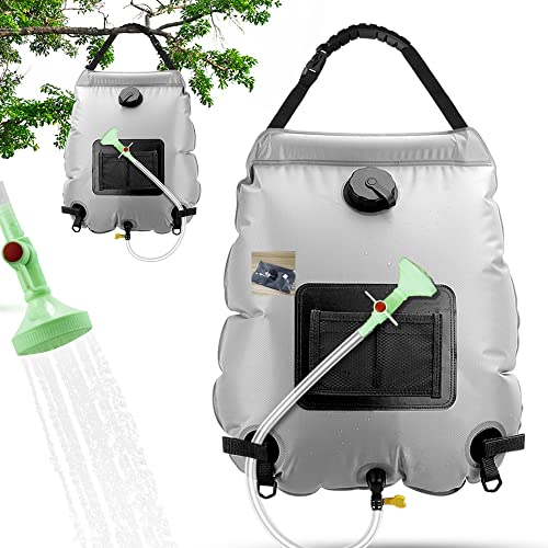 Punvot Doccia da campeggio, solare, 20 l, per