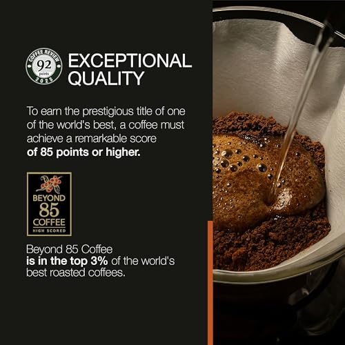 BEYOND 85 COFFEE, Espresso, Café Premium Colombiano 12 OZ miniatura 4