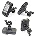 Produktbild Cheeroyal Universal-360 ° Schalter Spritzwassergeschütz Motorradhalterung Fall Telefon Halter Rückspiegel Halterung für Samsung Handy S4 S5 S6 S7 für Hinweis 2 3 4 5 für iPhone 4 5 6 6s 6 Plus LG HTC