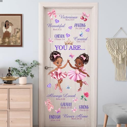 Vinilos Decorativos Ballet Niñas Mfault 35x12 in 2 Piezas miniatura 5