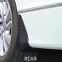 Vista 2 de Topgrill - Salpicaderas para auto, protectores con solapas dobles, protección contra salpicaduras internas y externas