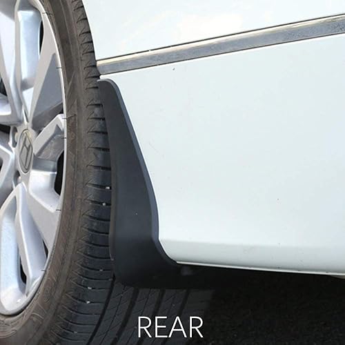 Miniatura 5 de Topgrill - Salpicaderas para auto, protectores con solapas dobles, protección contra salpicaduras internas y externas