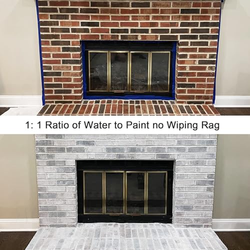 Poshco PO-001 Fireplace Makeover - Brick Transformation Kits thumb #3