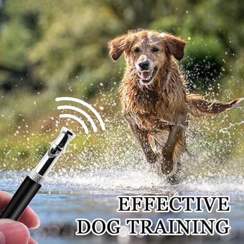 Hundepfeife,Hundepfeife Hochfrequenz Lautlos,2 Pack Hundepfeife Gegen Bellen,Wird FüR Den RüCkruf Verwendet Hundepfeife Gegen Bellen, Verstellbare Hundepfeife Gegen Bellen Mit UmhäNgeband, Mit Lanyard