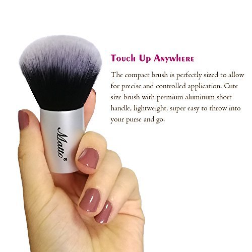 Matto Kabuki Brush for Powder Mineral Foundation Blending Blush Buffing Makeup Brush 1 Piece