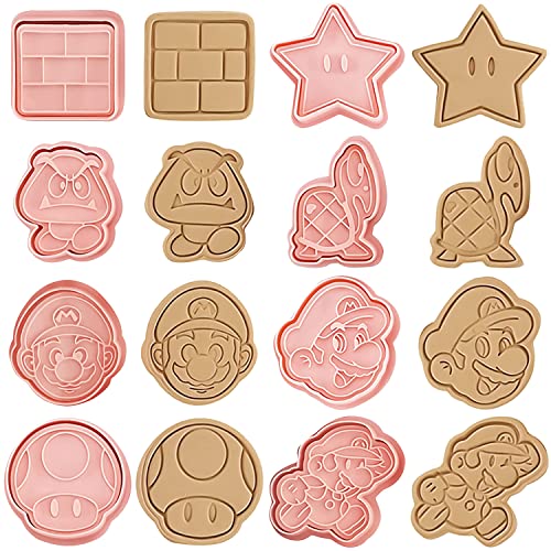Cuticuter Stampo Per Biscotti Toad Mario Bros – 8x7 Cm, Acciaio, Ideale Per Feste A Tema