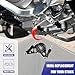 Canitu Shift Shaft Brace,Anodize CNC Billet Aluminum Shifter Support Holder Sprocket Cover Carrier with 2 Bolts Support Bracket for Honda Grom Monkey 125 2022+ for Honda CT Trail 125 2023+ (Black)