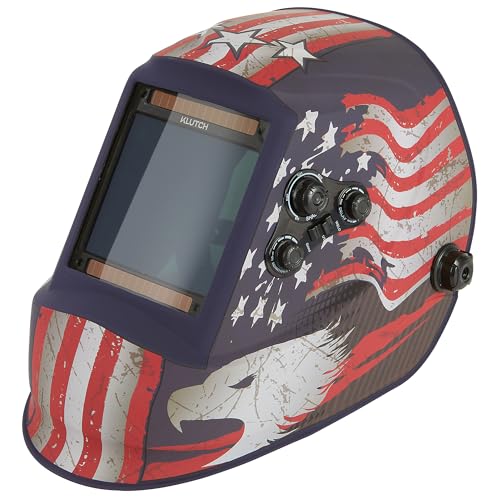 Image of Klutch MonsterView 1400 Auto-Darkening Welding Helmet, Grind Mode