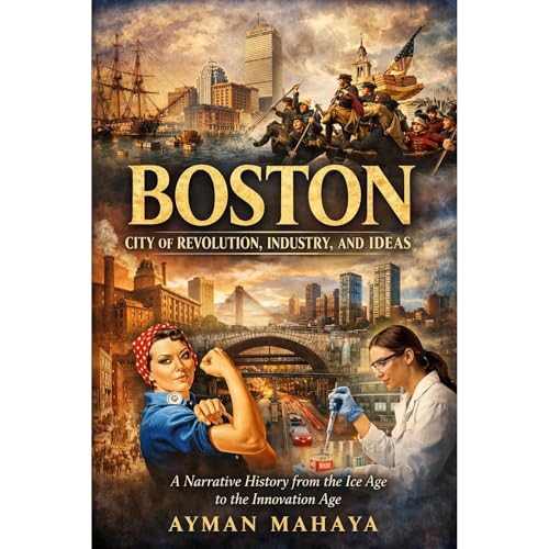 Boston: City of Revolution, Industry, and Ideas Audiolibro Por Ayman Mahaya arte de portada