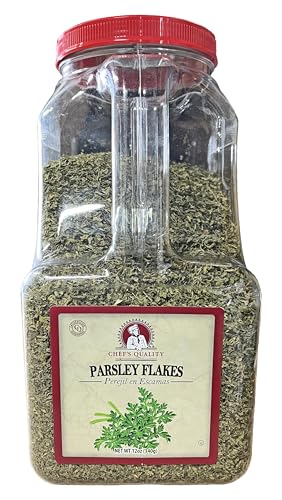Chef's Quality Parsley Flakes, 12 Ounce