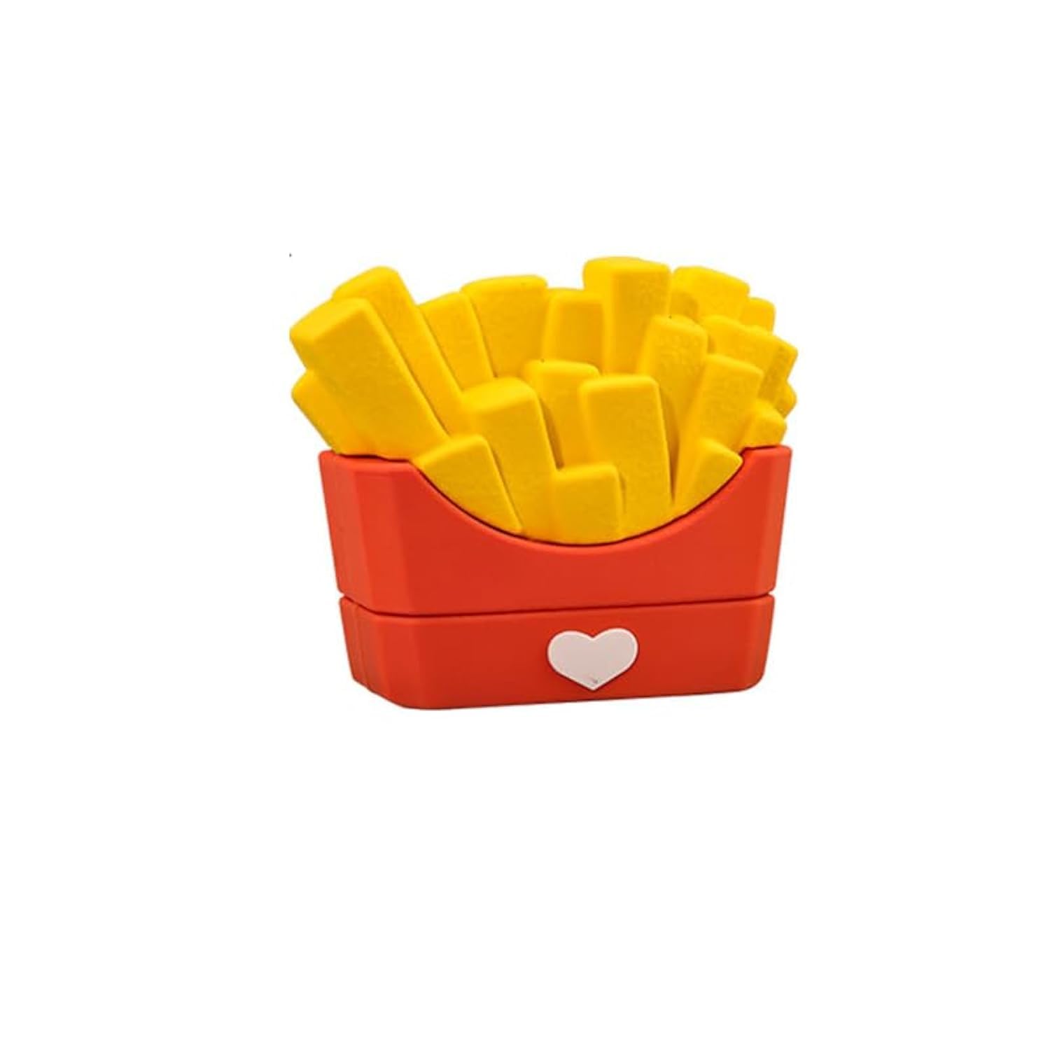 Maommadio Children's Custom Name Stamps for Clothing Hamburg Shaped Seal Personalized Waterproof Non-fading Stamp for Baby Student Clothes (Fries)