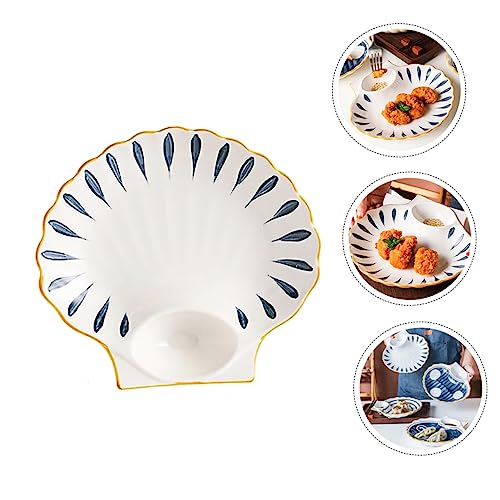 Plato decorativo cerámico para sushi estilo japonés miniatura 6