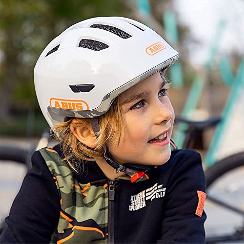 ABUS Unisex Fahrradhelm, Rosa (Rose Princess), M (50-55 cm)