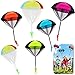 Produktbild JWTOYZ Fallschirm Spielzeug Kinder, Fallschirm Kinder Fallschirmspringer Spielzeug, Outdoor Flugspielzeug für Kinder (6pcs)