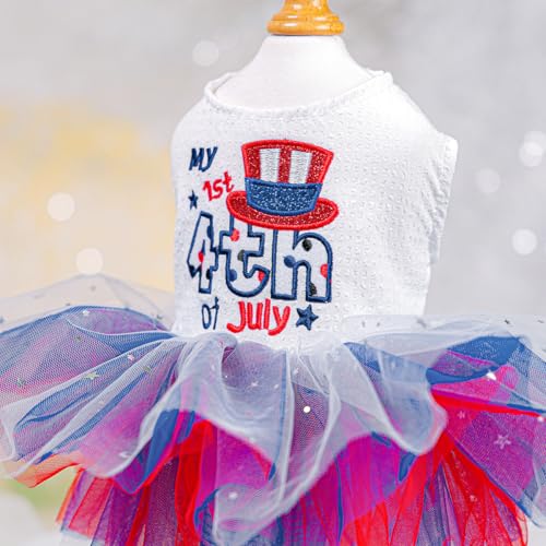 Vestido 4 de Julio para Perros Mediano miniatura 6
