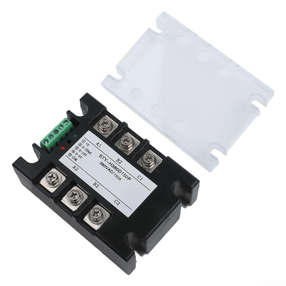 380V 150A Modulo Regolatore di Tensione AC Trifase Regolatore di Potenza 10K Potenziometro Regolabile, 1PC