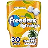FREEDENT REFRESHERS - Chewing-gum Goût Menthe Verte - Boîte De 30 Dragées - 67g