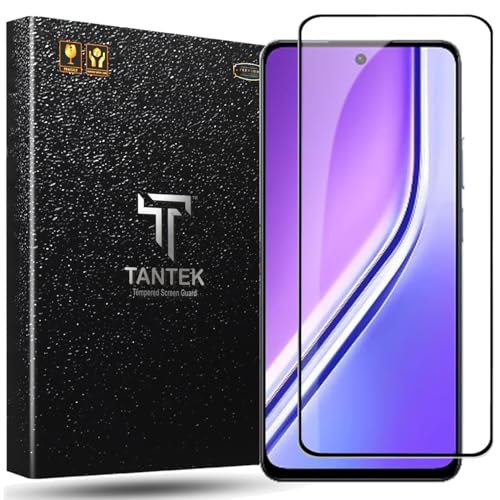 Image of TitanGuard Tempered Glass Screen Protector Guard for Realme P3X 5G - 9H Hardness, Military Grade, Anti-Static, Easy Installation Kit - 1 PACK
