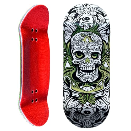 Skateboard concave 35x97mm Noahwood mini planche en érable blanc Gost