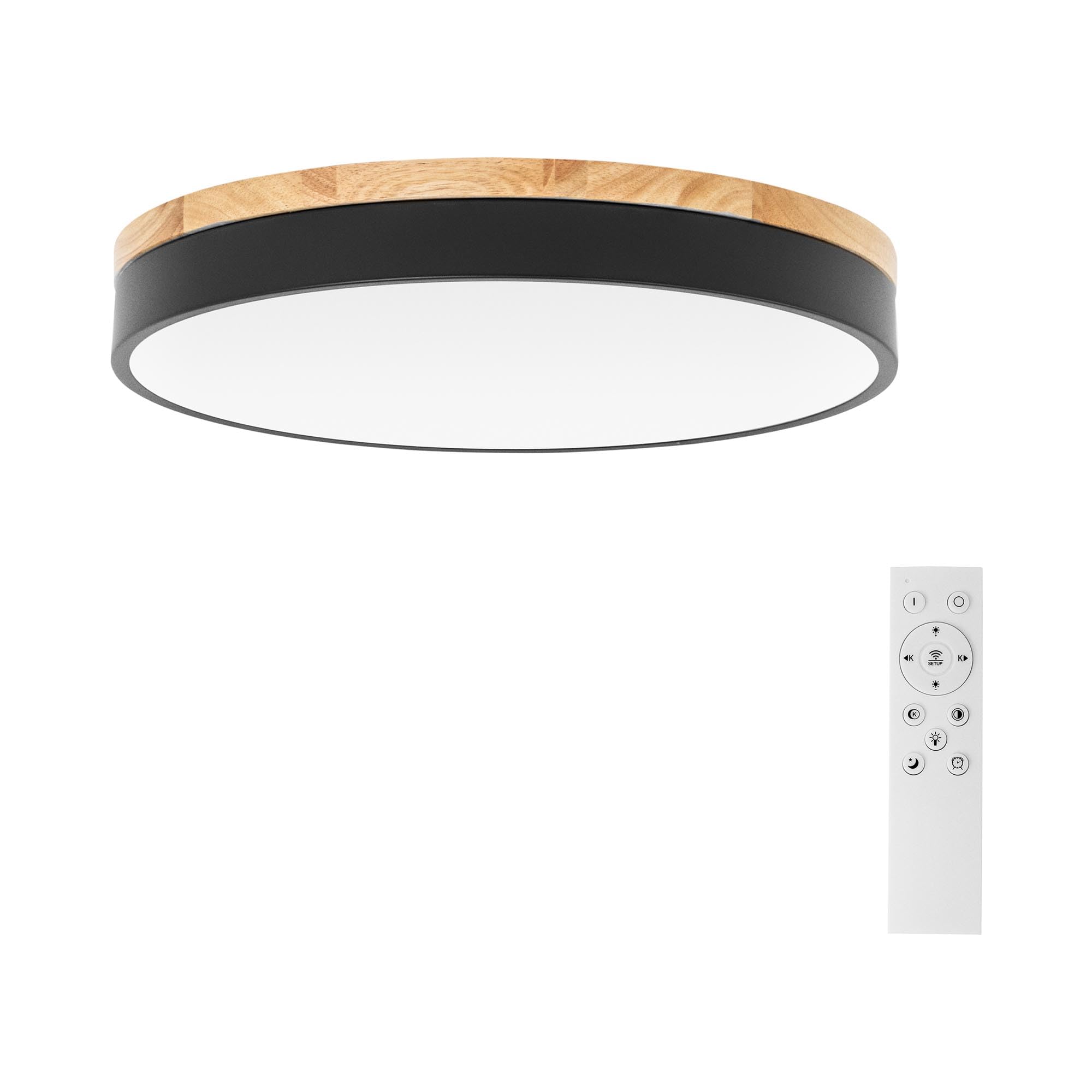 Uniprodo UNI_LD_02 Ceiling Light Diameter 40 cm 30 W Remote Control Ceiling Light Living Room Bedroom