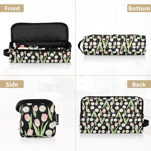 Bolso de viaje para herramientas de cabello y estera resistente al calor para planchas, rizadores y secadores miniatura 5