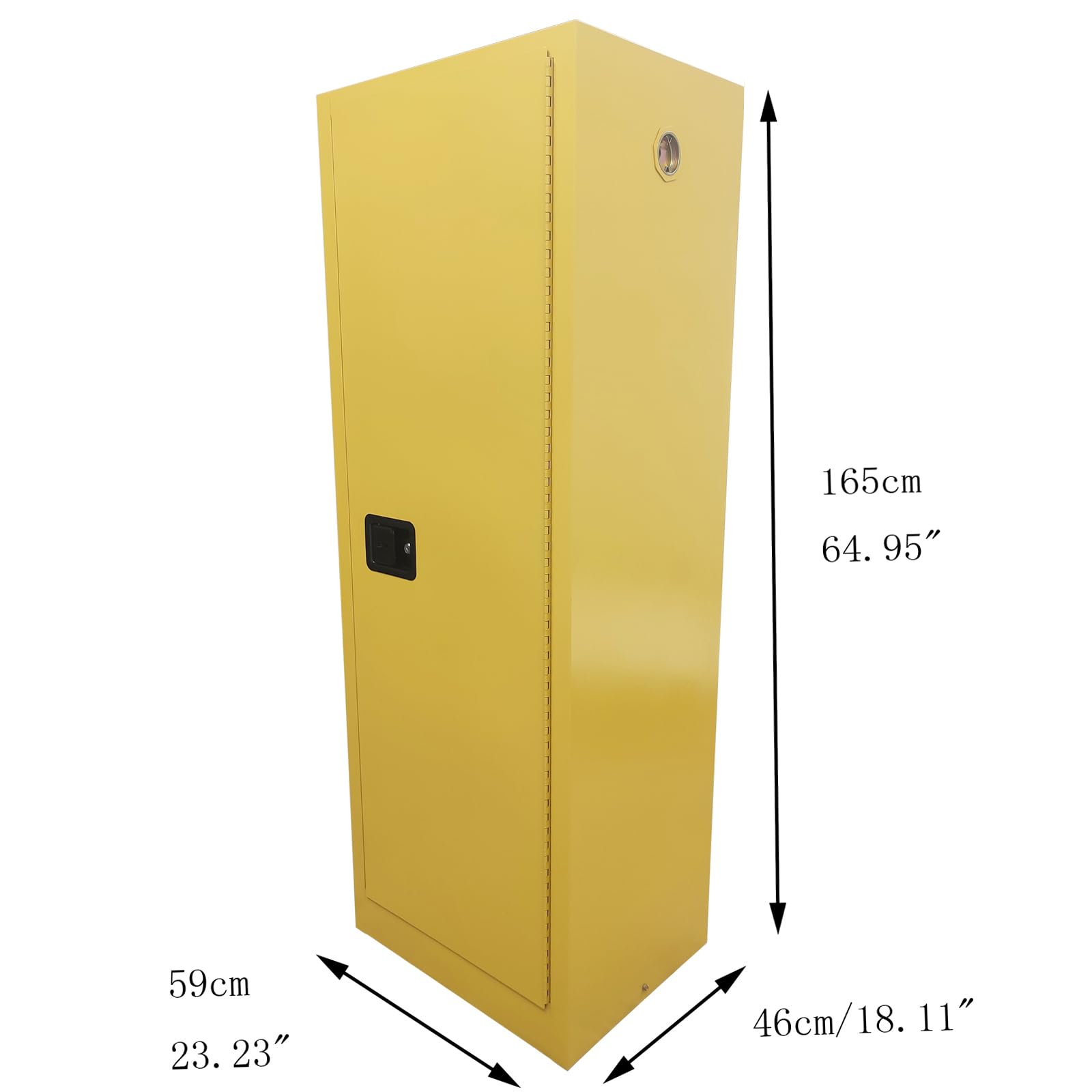 LGXEnzhuo 78 Gallon Fireproof Reagent Safety Storage Welded Cabinet for Flammable Liquid, Double-layer Fireproof Structure, Custom Partition Security Cabinet