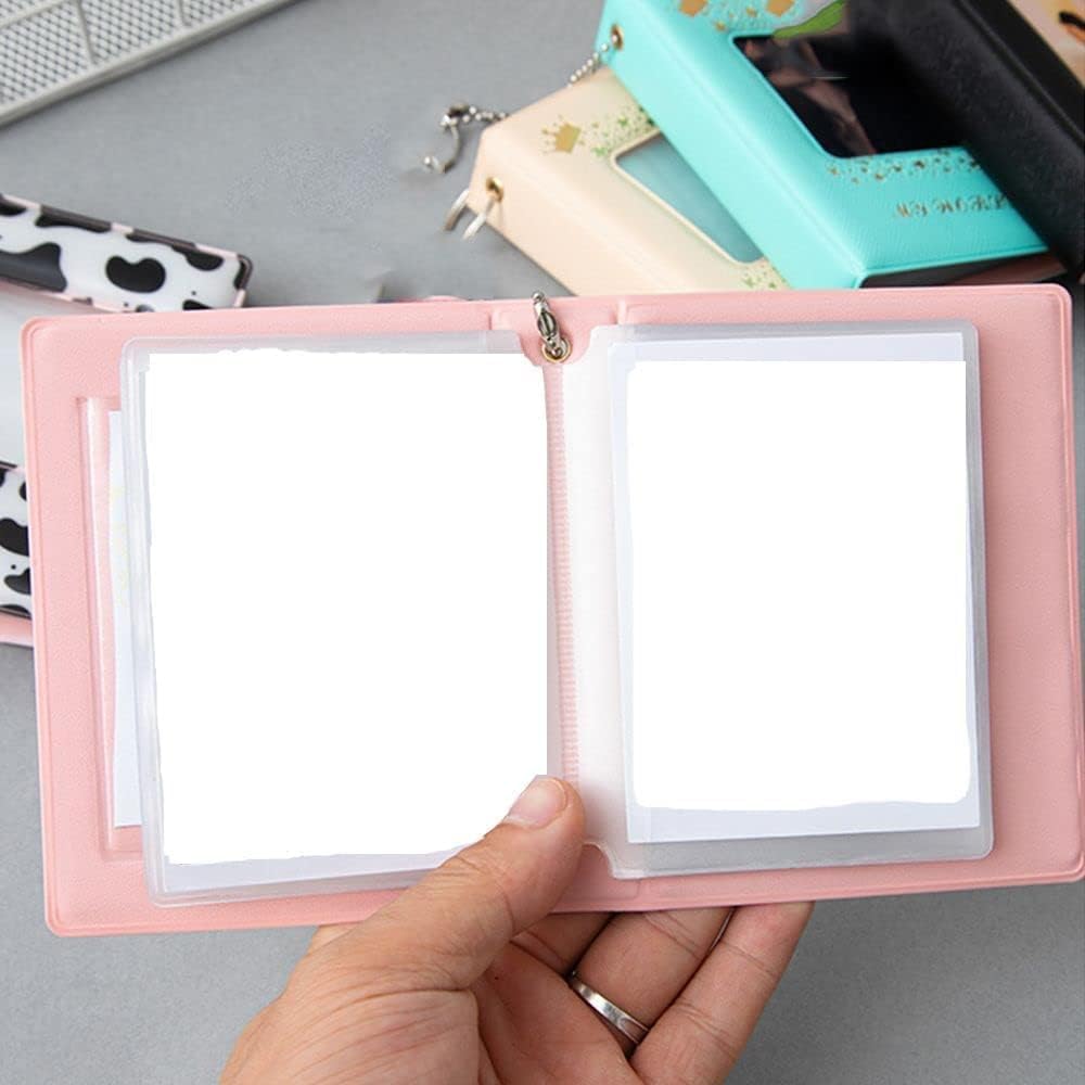 Amazon.co.jp: フォトアルバム 四角 ストレージブック 32ポケット 3