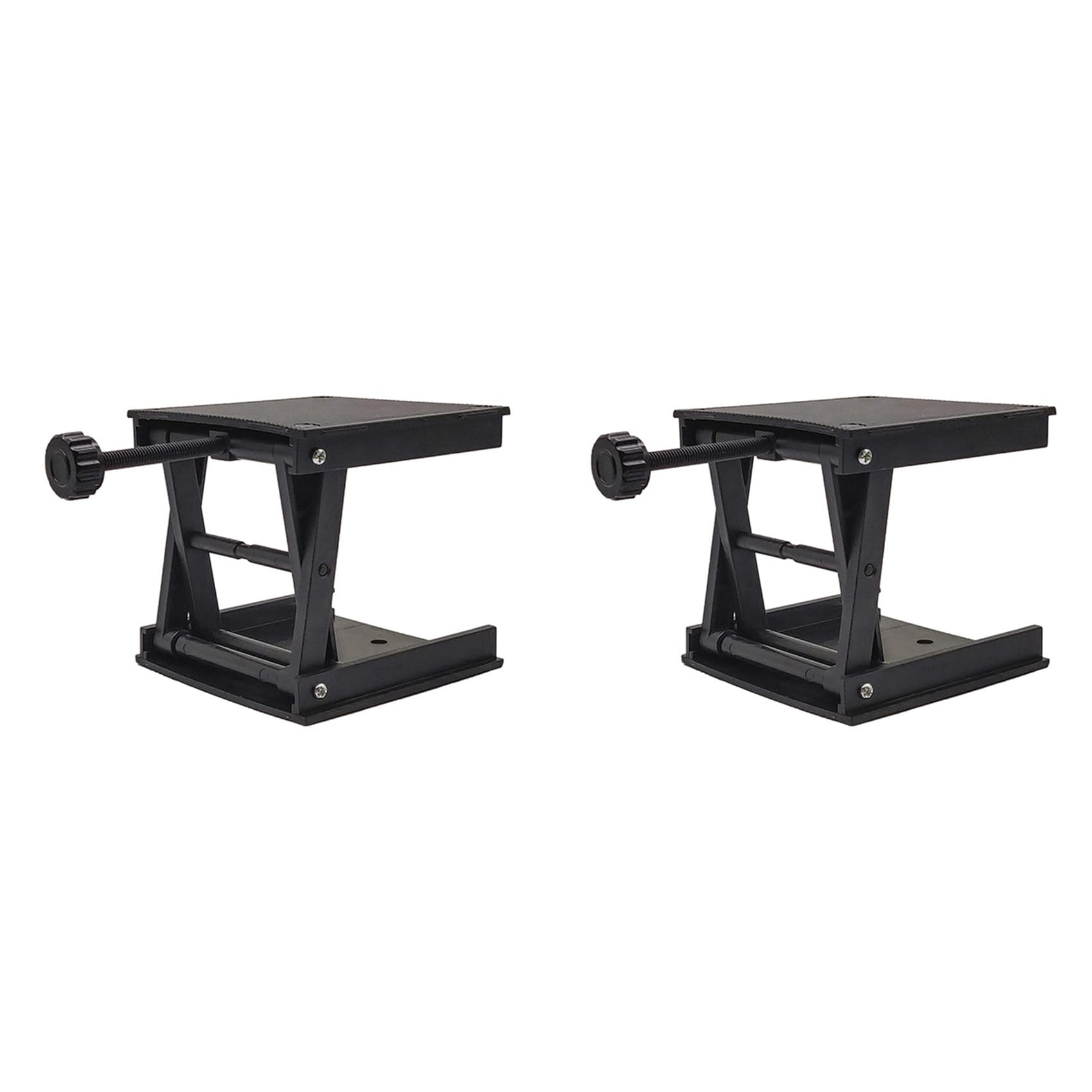 Ctrlzs 2X Portable Woodworking Lift Table Machinery Router Lifter Adjustable Engraving Laboratory Lift Platform Workbench