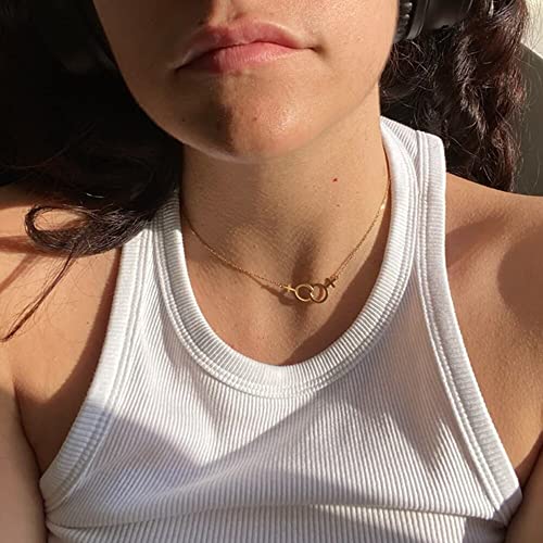 Double Venus Symbol Charm Female Lesbian LGBT Gay Lesbian Necklace Women Pendant Girlslove Les Stainless Steel Sister Jewelry3