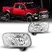 Fog Lights for 2009-2012 Dodge RAM 1500/2010-2018 Dodge RAM 2500 3500 with Bulbs H10 12V 42W AUTOFREE OE Fog Lamps Assembly Pickup Truck- 1 Pair (Clear Lens)