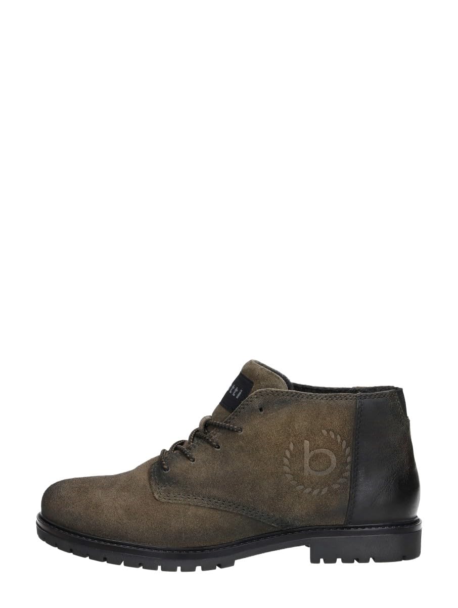 bugatti Men's 321-AOJ30 Cold Lining Boots, Dark Green/Dark Green, 40 EU Wide, Dark green, dark green, 8 UK