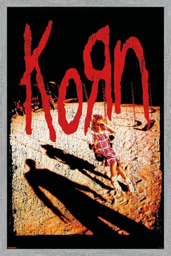 Trends International Korn - The First Album Swing Wall Poster, 34L x 22.4W, Gray Framed Version