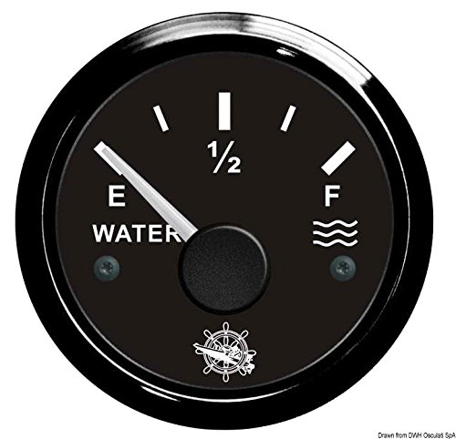 OSCULATI Indicatore Livello Acqua 240/33 Ohm Nero/Nera