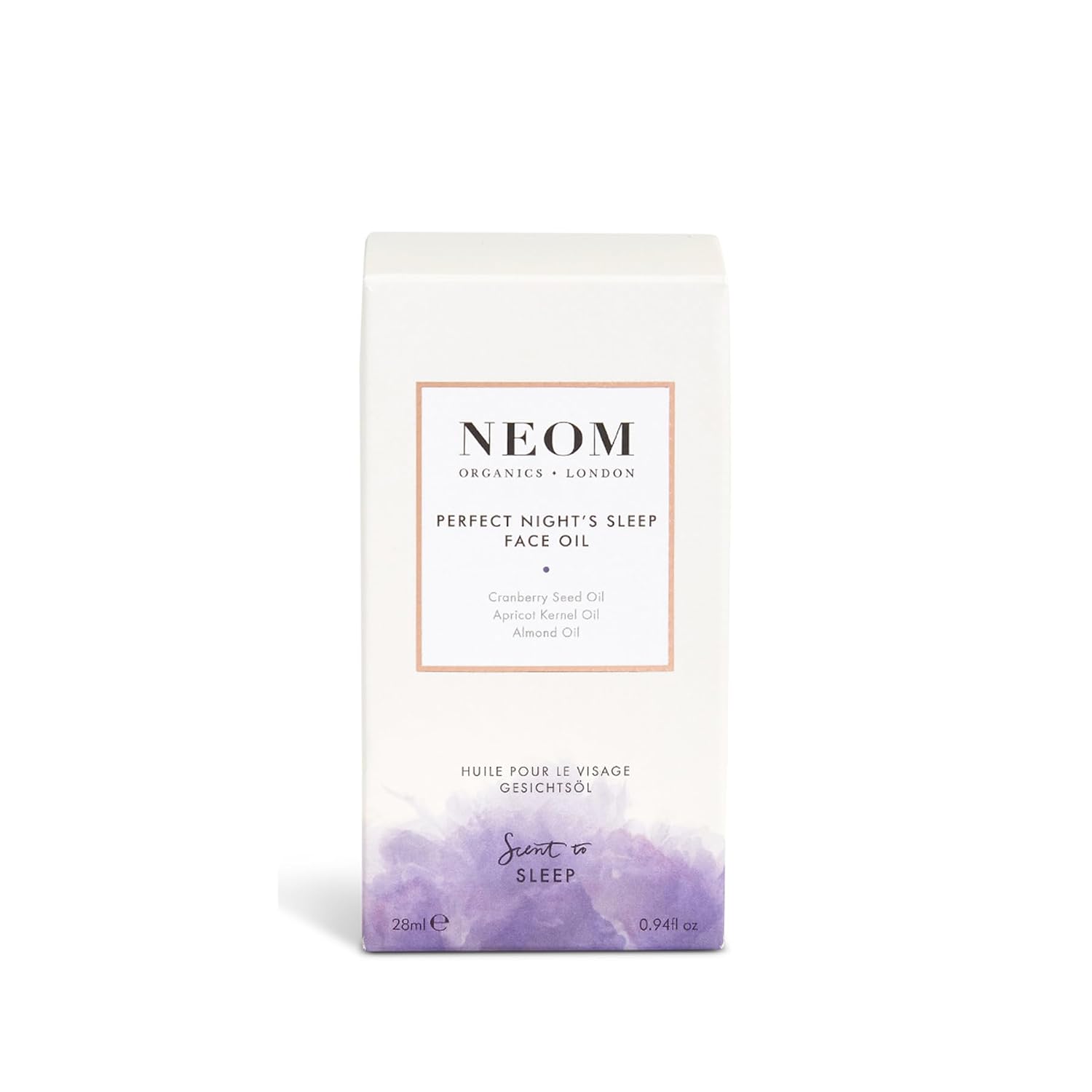 Neom- Perfect Night's Sleep Face Oil 0.94 fl oz | Deeply Nourish & Hydrate | Oils Rich in Vitamins A, D, B, E, C & K | Rosehip & Wheatgerm Oil