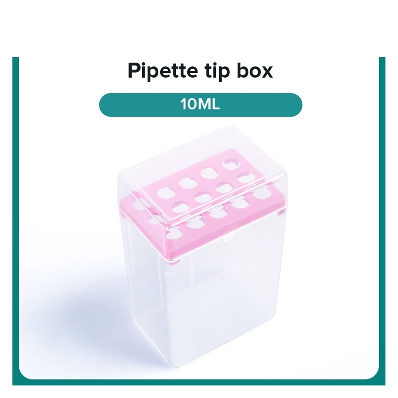 Reagenzglas-Mischer, Labor-Pipettenspitzenbox, 10 µl, 200 µl, 1 ml, 5 ml, 10 ml, Mikropipette, Kunststoff-Pipettenbox, Laborausrüstung (1 ml Spitzenbox)